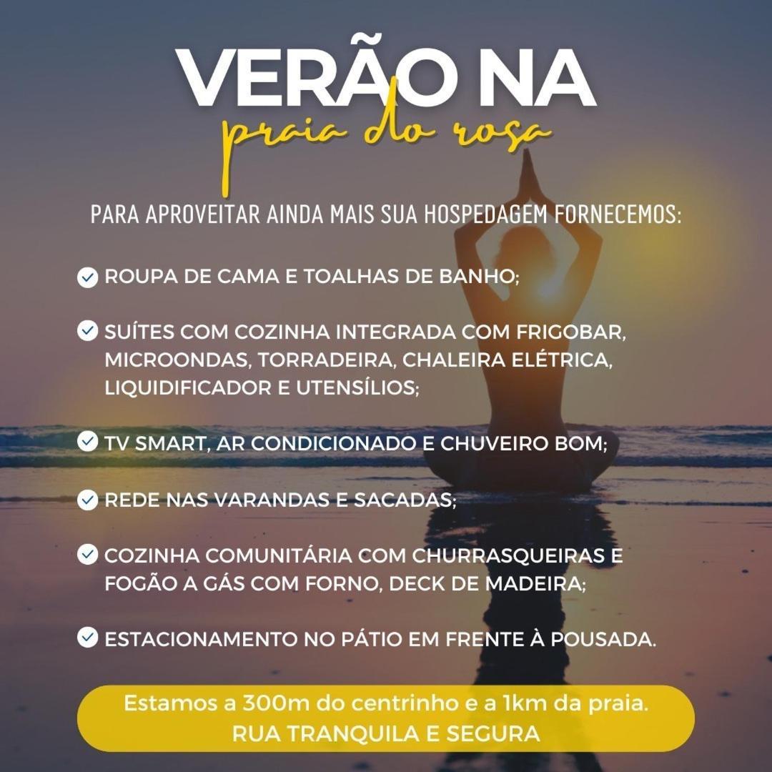 Pousada Azul Oceano Praia do Rosa Exterior foto